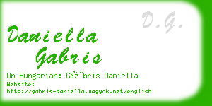daniella gabris business card